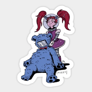 Fuzzy Sticker